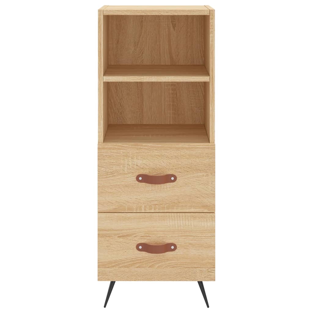 Sideboard Sonoma-Eiche 34,5x34x90 cm Holzwerkstoff