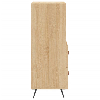 Sideboard Sonoma-Eiche 34,5x34x90 cm Holzwerkstoff