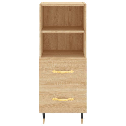 Sideboard Sonoma-Eiche 34,5x34x90 cm Holzwerkstoff