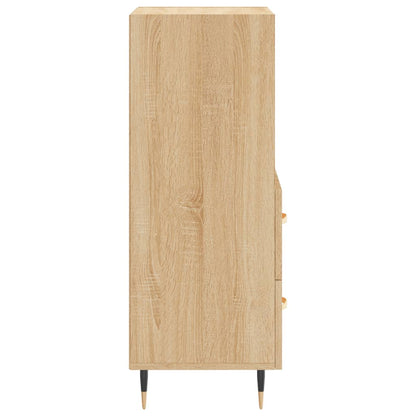 Sideboard Sonoma-Eiche 34,5x34x90 cm Holzwerkstoff