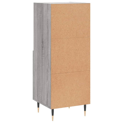 Sideboard Grau Sonoma 34,5x34x90 cm Holzwerkstoff