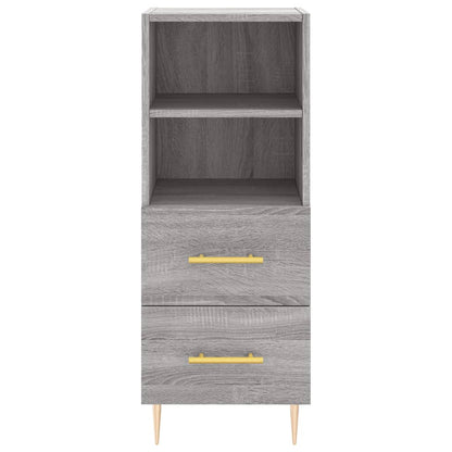 Sideboard Grau Sonoma 34,5x34x90 cm Holzwerkstoff