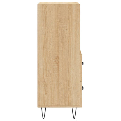 Sideboard Sonoma-Eiche 34,5x34x90 cm Holzwerkstoff