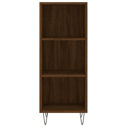 Skænk Brun Eg Look 34,5x32,5x90 cm Træmateriale