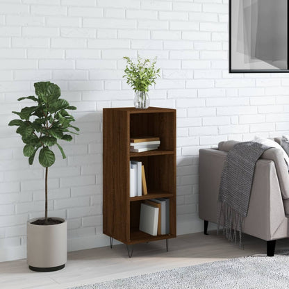 Skænk Brun Eg Look 34,5x32,5x90 cm Træmateriale