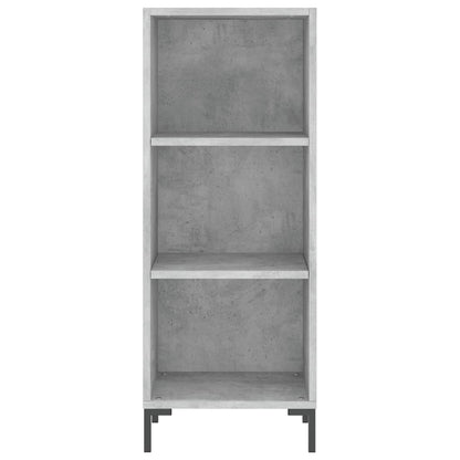 Sideboard Betongrau 34,5x32,5x90 cm Holzwerkstoff