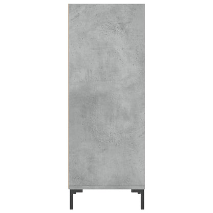 Sideboard Betongrau 34,5x32,5x90 cm Holzwerkstoff