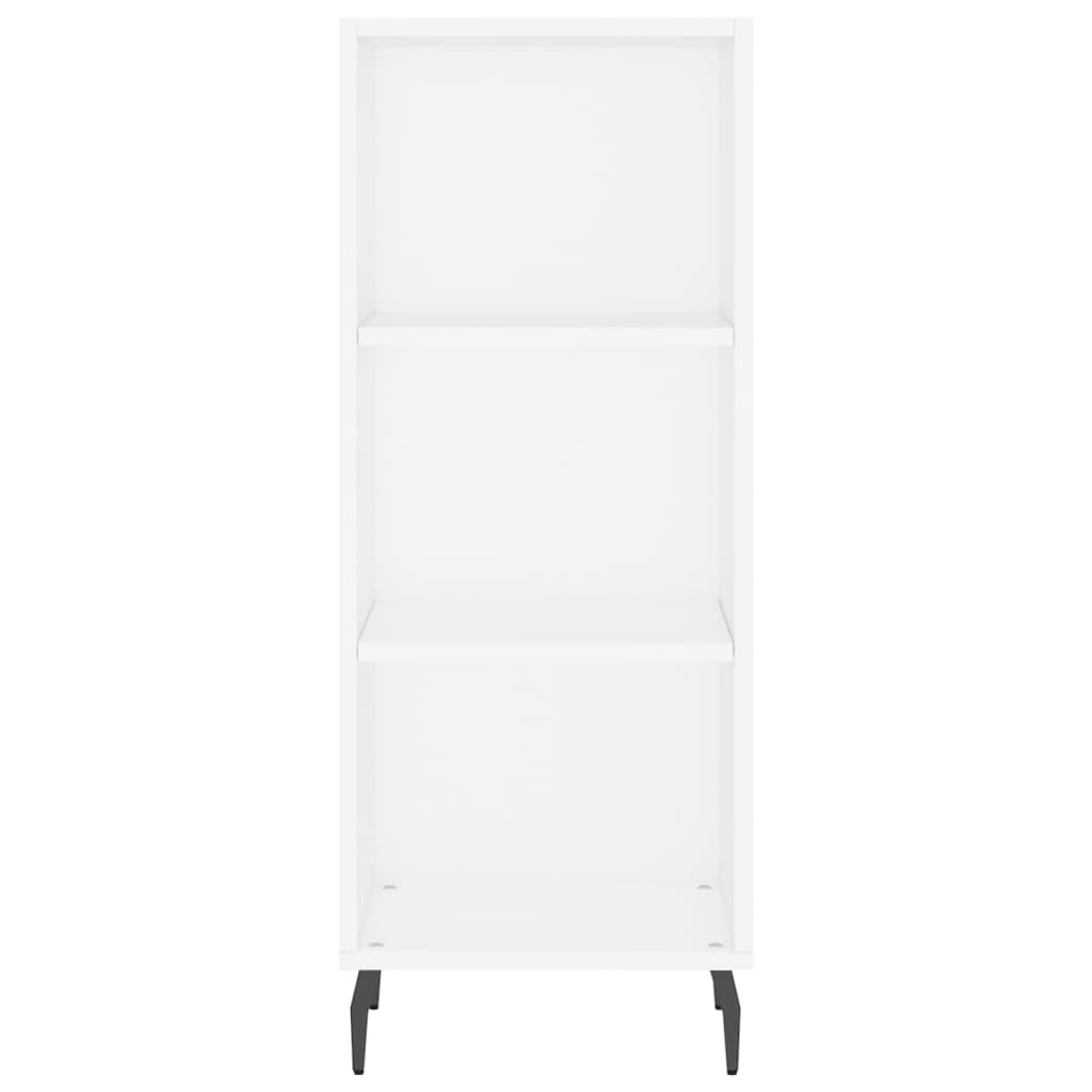 Skænk Hvid 34,5x32,5x90 cm Træ Materiale