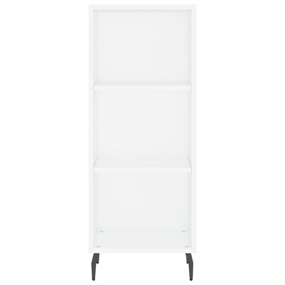 Skænk Hvid 34,5x32,5x90 cm Træ Materiale