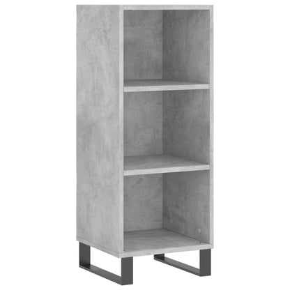 Sideboard Betongrau 34,5x32,5x90 cm Holzwerkstoff