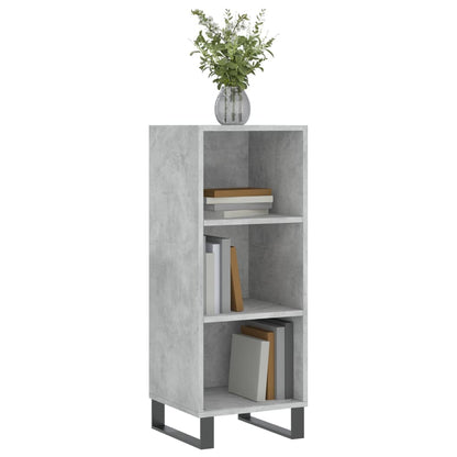 Sideboard Betongrau 34,5x32,5x90 cm Holzwerkstoff