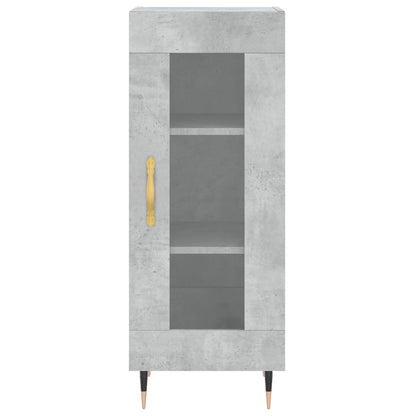 Sideboard Betongrau 34,5x34x90 cm Holzwerkstoff