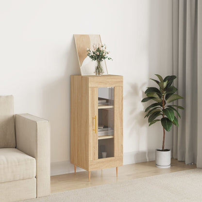 Sideboard Sonoma-Eiche 34,5x34x90 cm Holzwerkstoff