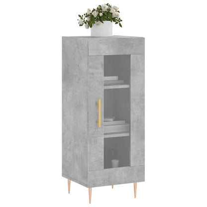 Sideboard Betongrau 34,5x34x90 cm Holzwerkstoff