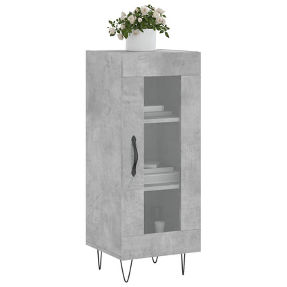 Sideboard Betongrau 34,5x34x90 cm Holzwerkstoff