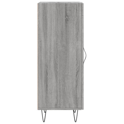 Sideboard Grau Sonoma 34,5x34x90 cm Holzwerkstoff