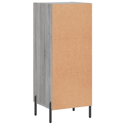 Sideboard Grau Sonoma 34,5x34x90 cm Holzwerkstoff
