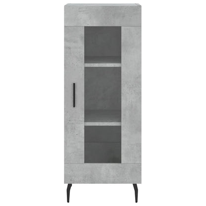 Sideboard Betongrau 34,5x34x90 cm Holzwerkstoff