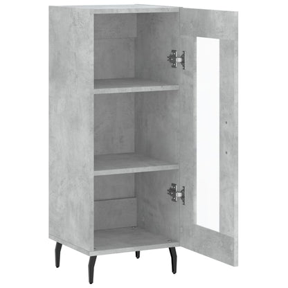 Sideboard Betongrau 34,5x34x90 cm Holzwerkstoff