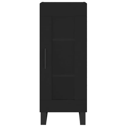 Sideboard Schwarz 34,5x34x90 cm Holzwerkstoff