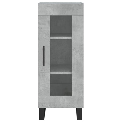 Sideboard Betongrau 34,5x34x90 cm Holzwerkstoff