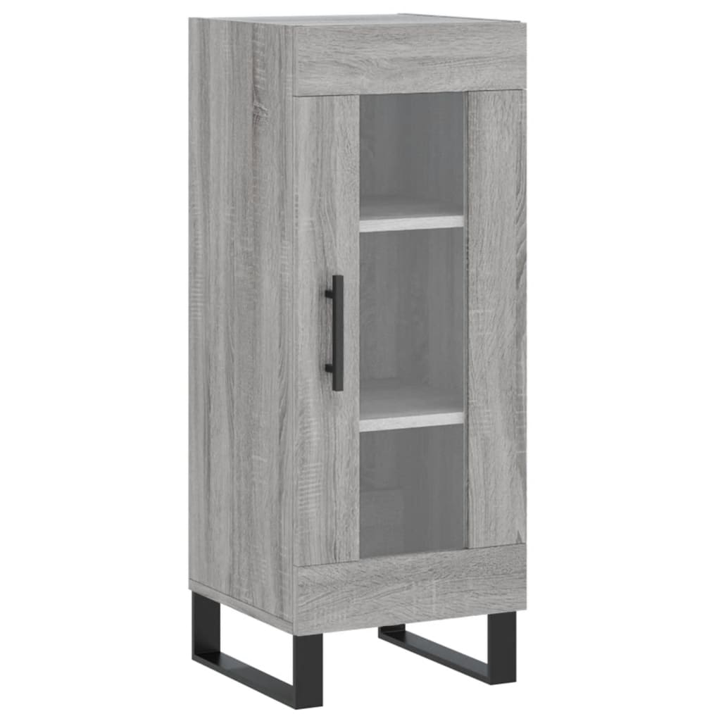 Sideboard Grau Sonoma 34,5x34x90 cm Holzwerkstoff