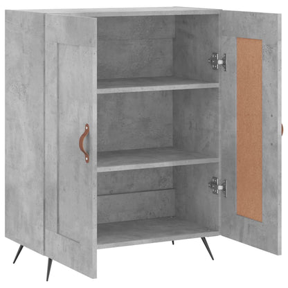Sideboard Betongrau 69,5x34x90 cm Holzwerkstoff