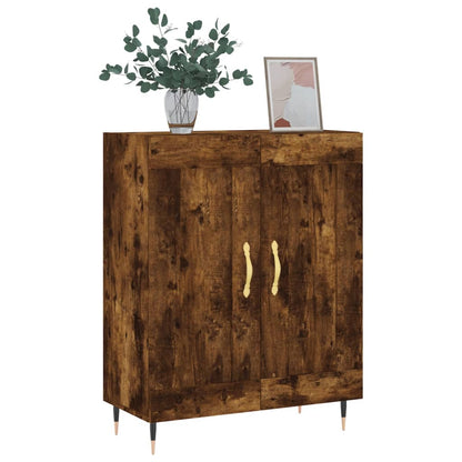 Sideboard Räuchereiche 69,5x34x90 cm Holzwerkstoff