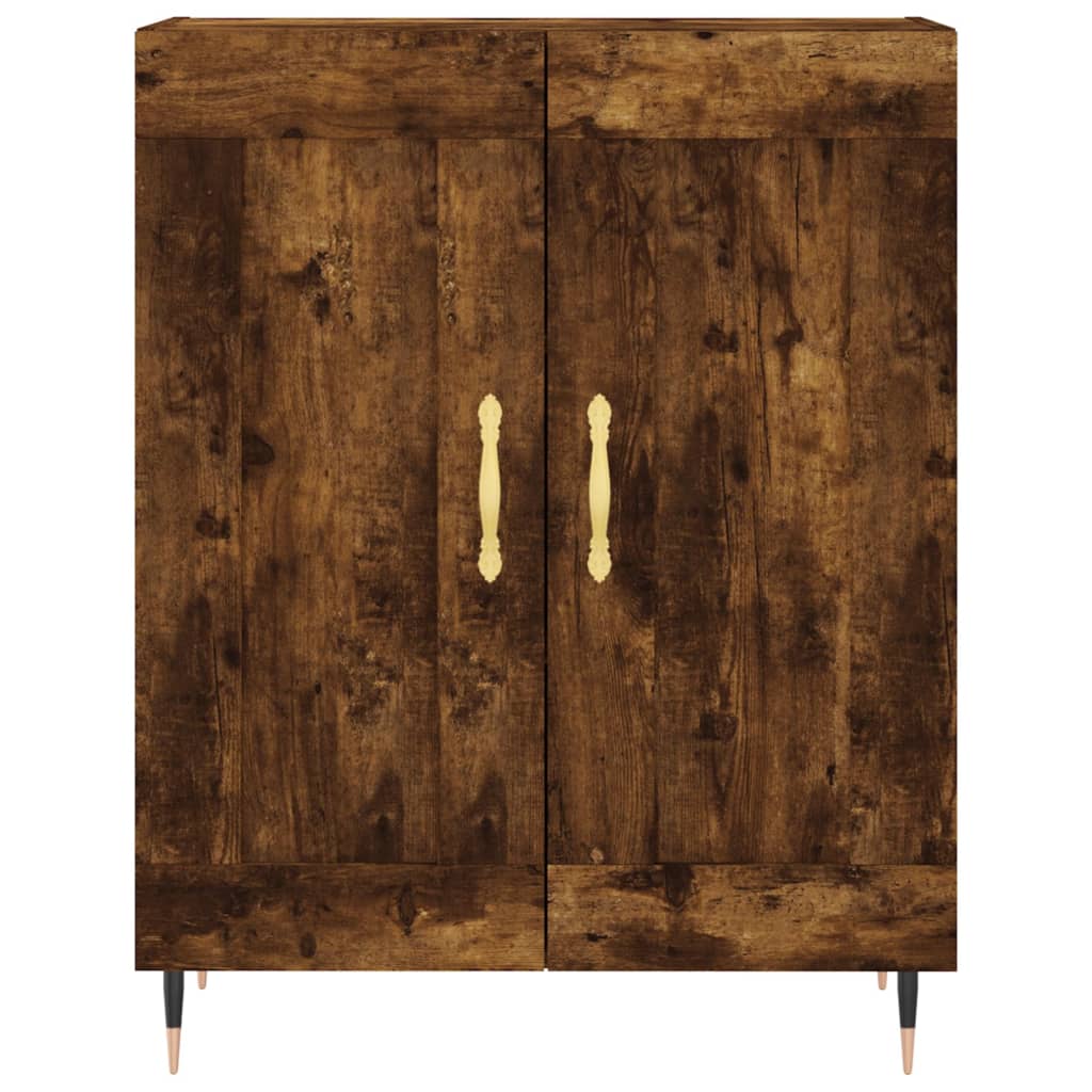 Sideboard Räuchereiche 69,5x34x90 cm Holzwerkstoff