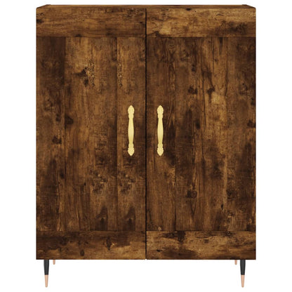 Sideboard Räuchereiche 69,5x34x90 cm Holzwerkstoff