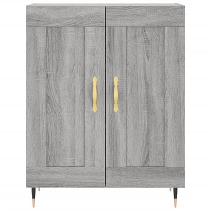 Sideboard Grau Sonoma 69,5x34x90 cm Holzwerkstoff