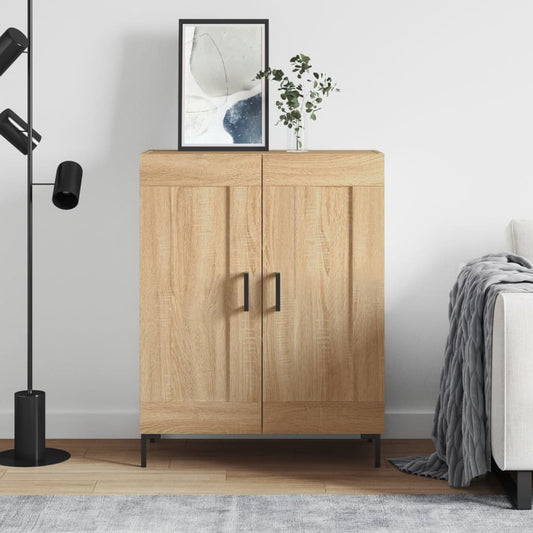 Sideboard Sonoma-Eiche 69,5x34x90 cm Holzwerkstoff