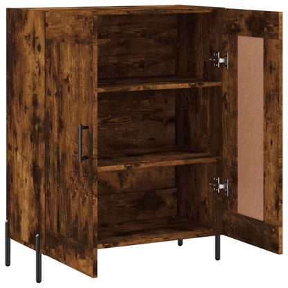 Sideboard Räuchereiche 69,5x34x90 cm Holzwerkstoff