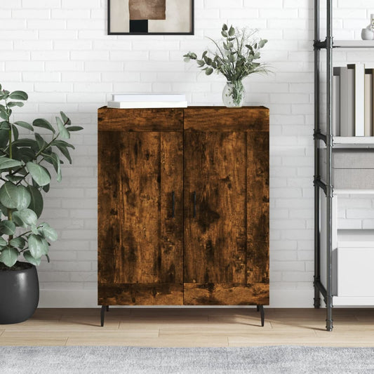 Sideboard Räuchereiche 69,5x34x90 cm Holzwerkstoff