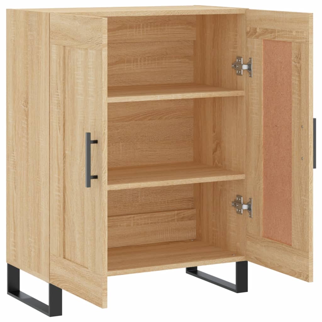 Sideboard Sonoma-Eiche 69,5x34x90 cm Holzwerkstoff