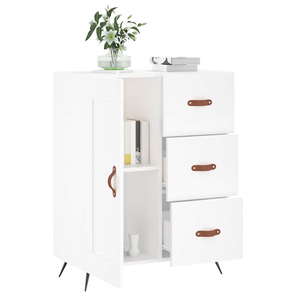 Sideboard Weiß 69,5x34x90 cm Holzwerkstoff