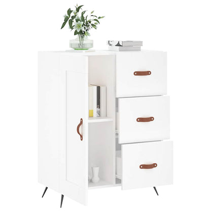 Sideboard Weiß 69,5x34x90 cm Holzwerkstoff