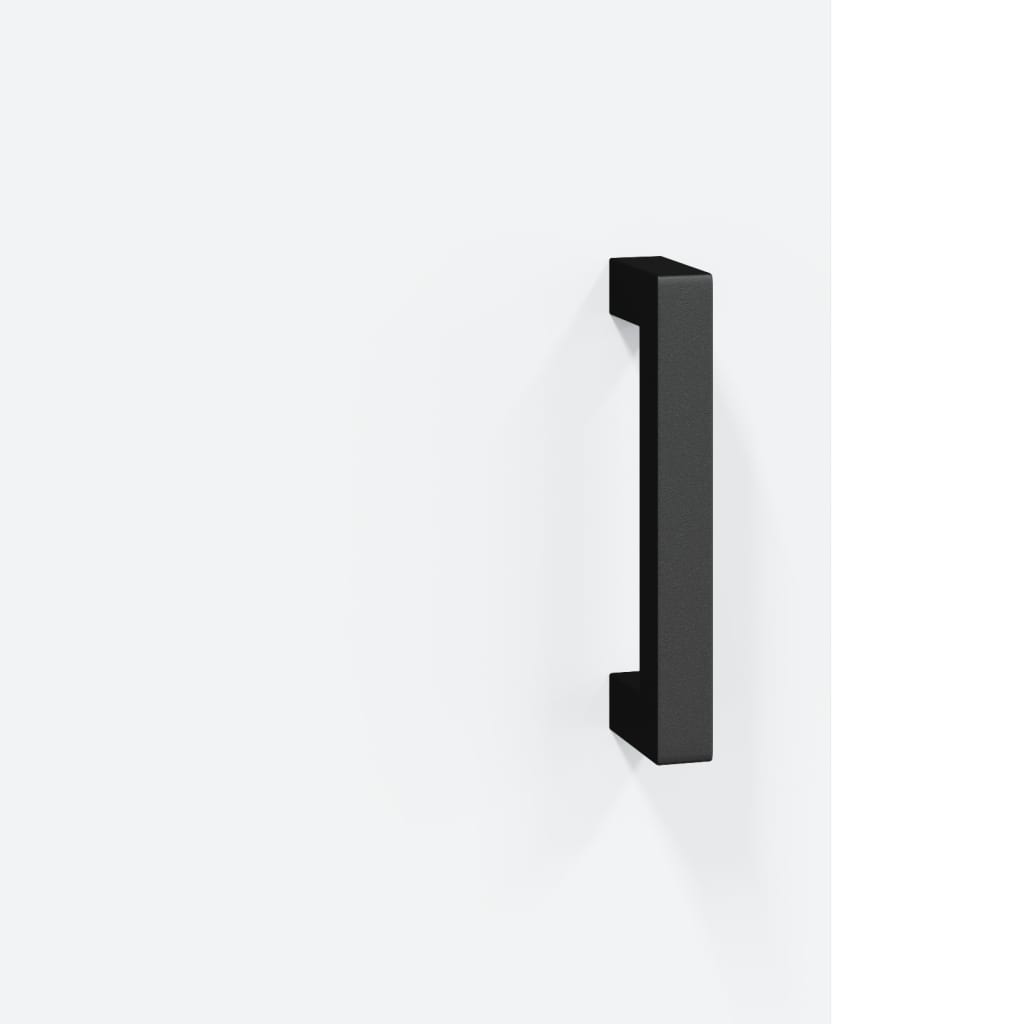Skænk Hvid 69,5x34x90 cm Træ Materiale
