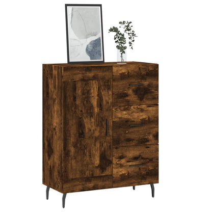 Sideboard Räuchereiche 69,5x34x90 cm Holzwerkstoff