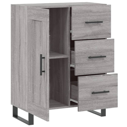 Sideboard Grau Sonoma 69,5x34x90 cm Holzwerkstoff