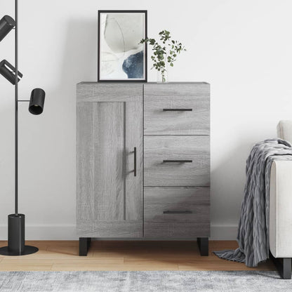 Sideboard Grau Sonoma 69,5x34x90 cm Holzwerkstoff