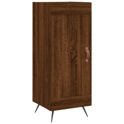 Skænk Brun Eg Look 34,5x34x90 cm Træmateriale