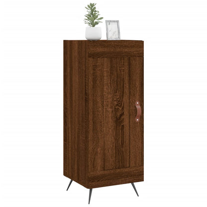 Skænk Brun Eg Look 34,5x34x90 cm Træmateriale