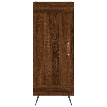 Skænk Brun Eg Look 34,5x34x90 cm Træmateriale
