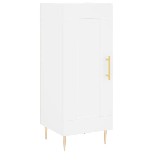 Sideboard Weiß 34,5x34x90 cm Holzwerkstoff