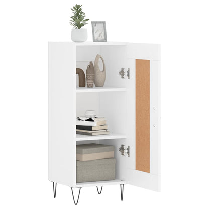 Sideboard Weiß 34,5x34x90 cm Holzwerkstoff