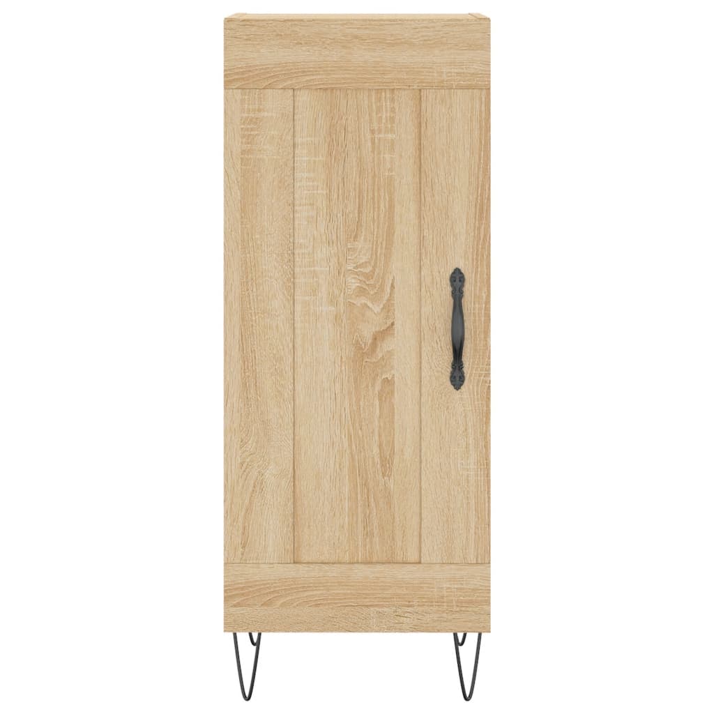Sideboard Sonoma-Eiche 34,5x34x90 cm Holzwerkstoff
