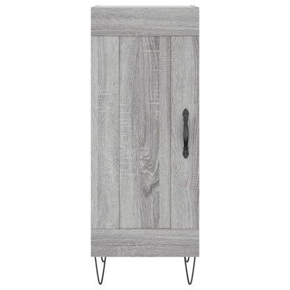 Sideboard Grau Sonoma 34,5x34x90 cm Holzwerkstoff