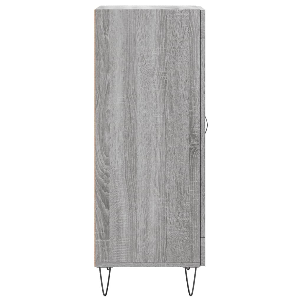 Sideboard Grau Sonoma 34,5x34x90 cm Holzwerkstoff