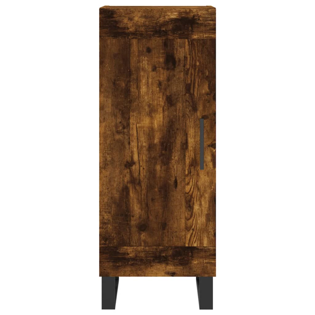Sideboard Räuchereiche 34,5x34x90 cm Holzwerkstoff